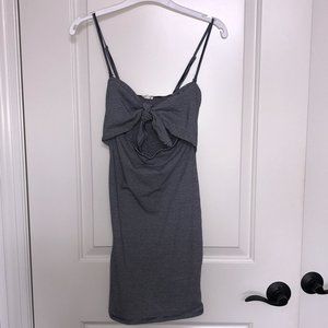 Garage Tie front dress